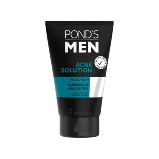 Pond’s Men Acne Solution Oil Fighter Face Wash Men Bright Daily dry dark spot clean Sensitive smooth mattifie Glow soft Best import UK low cheapest price bd