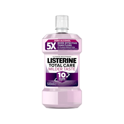 Listerine Total Care Milder Taste Zero Alcohol Antibacterial Mouthwash 10-in-1 Benefits authentic imported genuine premium brand online shop Low Dhaka price BD