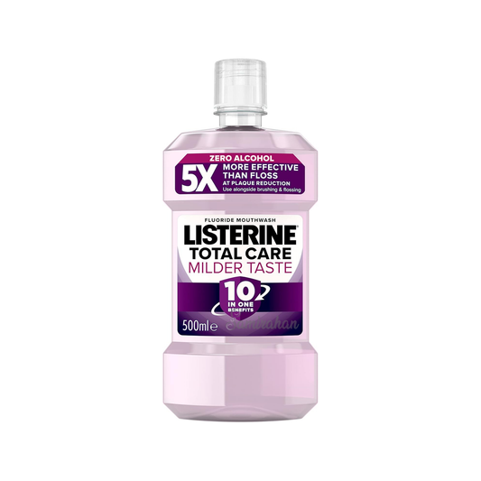 Listerine Total Care Milder Taste Zero Alcohol Antibacterial Mouthwash 10-in-1 Benefits authentic imported genuine premium brand online shop Low Dhaka price BD