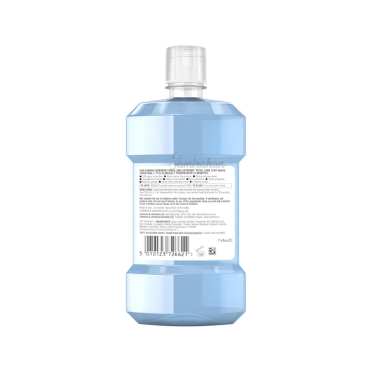 Listerine Total Care Stay White 10 in One Arctic Mint Mouthwash Gum Care Healthy Naturally Teeth authentic import genuine premium brand shop Low Dhaka price BD