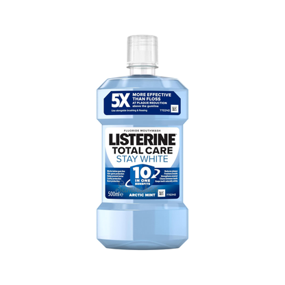 Listerine Total Care Stay White 10 in One Arctic Mint Mouthwash Gum Care Healthy Naturally Teeth authentic import genuine premium brand shop Low Dhaka price BD
