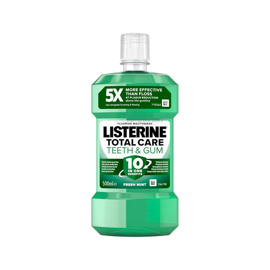 Listerine Total Care Teeth & Gum Care Mouthwash Fresh Mintt Healthy Mouth Naturally Teethauthentic imported genuine premium brand online shop Low Dhaka price BD