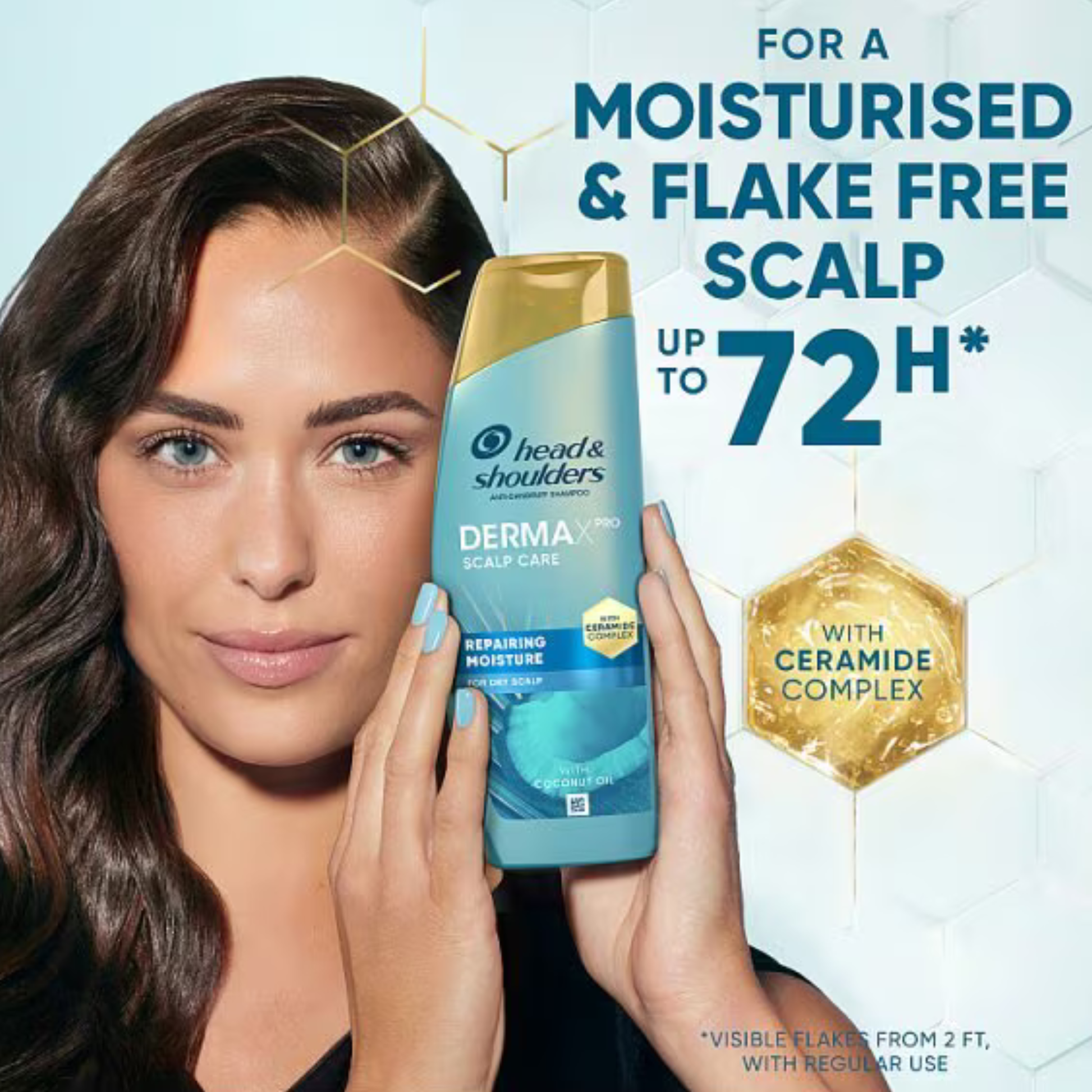 Head & Shoulders DermaX Pro Repairing Moisture Anti-Dandruff Shampoo genuine authentic soothing comfort hair Best foreign bathing imported UK low price in BD