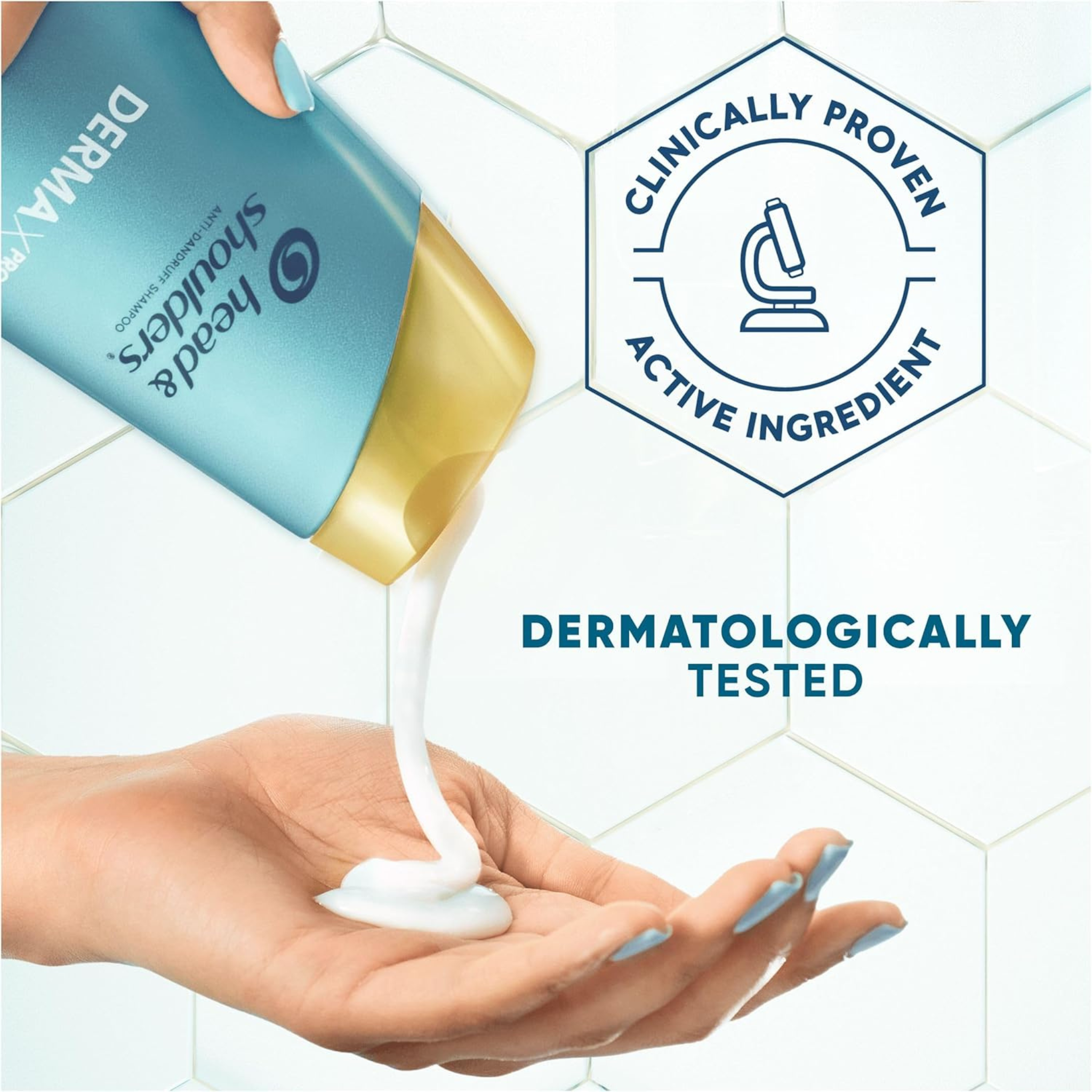 Head & Shoulders DermaX Pro Soothing Anti-Dandruff Shampoo (UK) 300mL ...