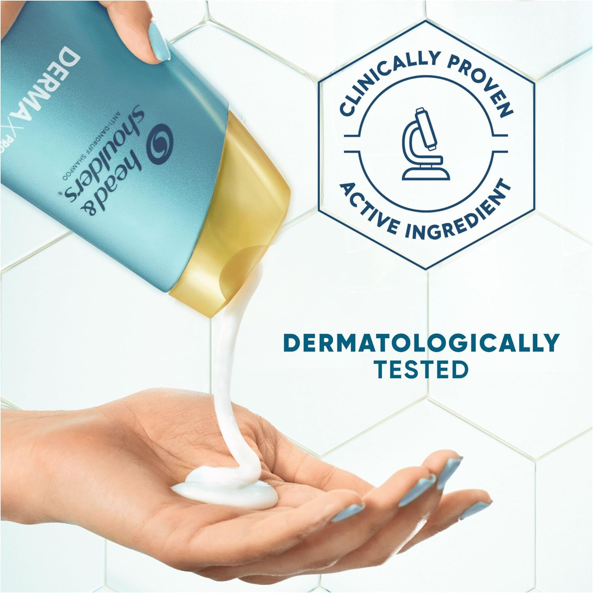 Head & Shoulders DermaX Pro Soothing Anti-Dandruff Shampoo genuine authentic anti dandruff soothing comfort hair Best foreign bathing AU import low price in BD