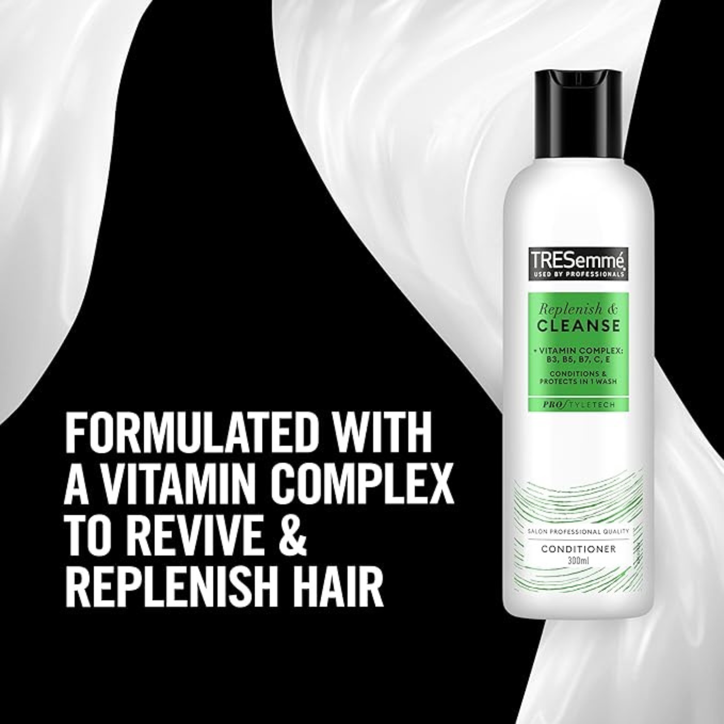 TRESemmé Conditioner Replenish Cleanse Vitamin Shine Best quality healthy growth shine foreign dandruff genuine authentic import loss damage sculp low price BD