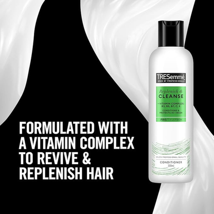 TRESemmé Conditioner Replenish Cleanse Vitamin Shine Best quality healthy growth shine foreign dandruff genuine authentic import loss damage sculp low price BD