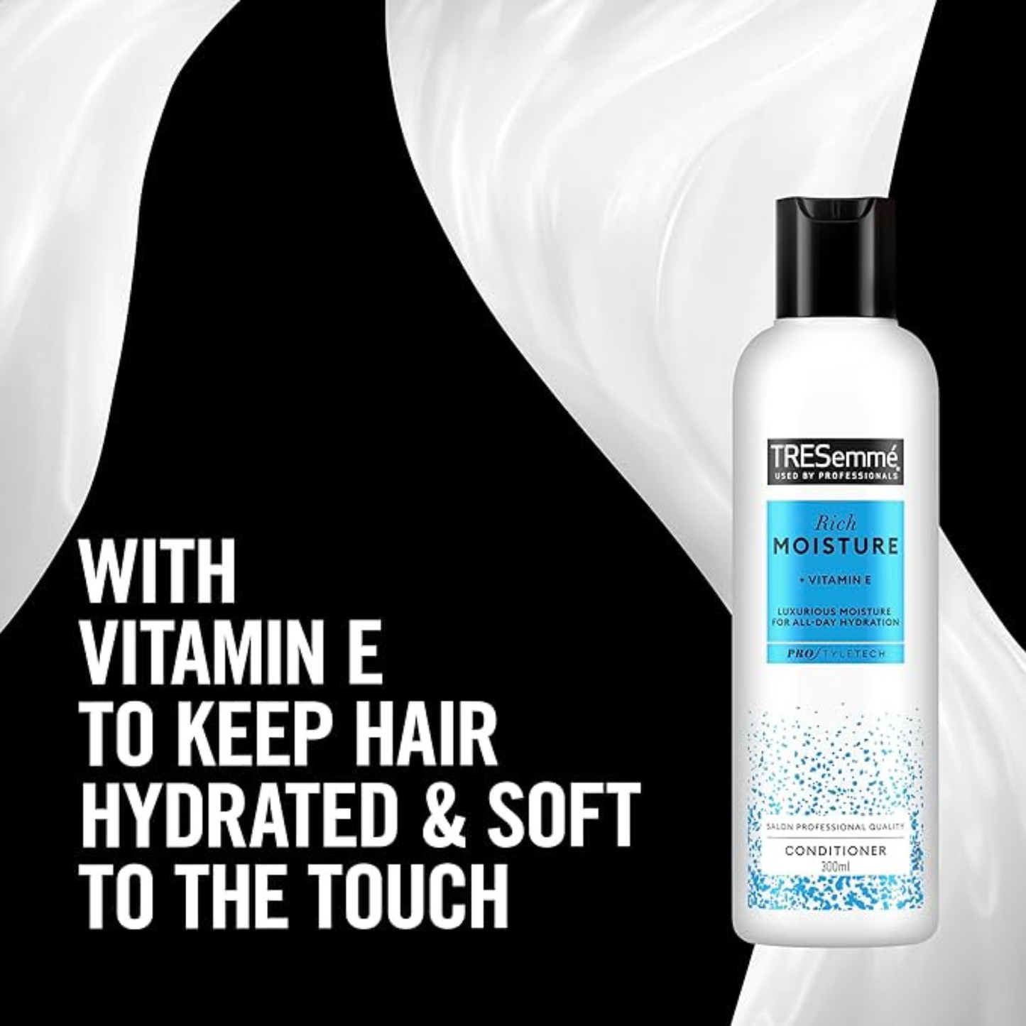 Tresemmé Rich Moisture Conditioner Vitamin E Best quality fine healthy growth shine foreign dandruff genuine authentic imported loss damage sculp low price BD