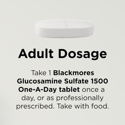 Blackmores Glucosamine Sulfate 1500mg vegetarian Relieve mild joint Health comfort Vitamin Tablet health Best import AU original real premium low price Dhaka bd