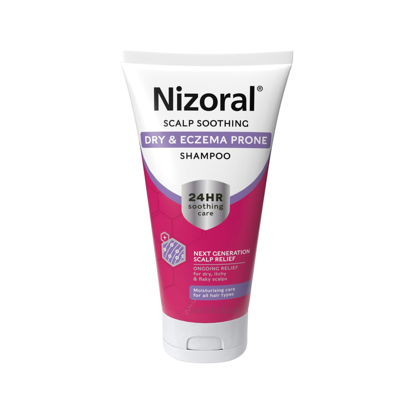 Nizoral Scalp 24HR Soothing Dry Eczema Prone Shampoo Moisturizing care genuine authentic comfort All hair types Best foreign bathing UK import low price in BD