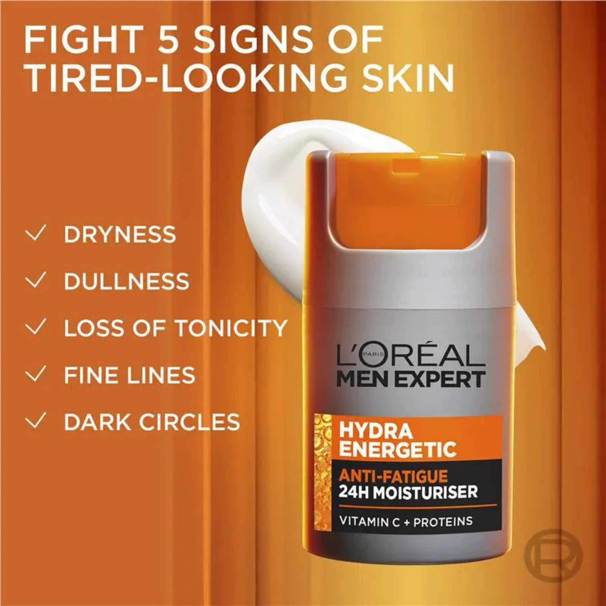 L'Oréal Men Expert Hydra Energetic Anti-Fatigue Moisturiser vitamin c proteins authentic import foreign skin original protect face premium AU low price in bd Gazipur Ishwardi Shahjadpur