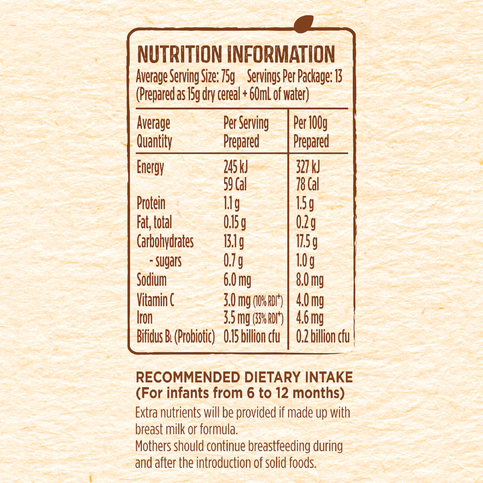 Nestle Cerelac Baby food Rice Cereal contains single grains iron smooth ideal babies Best import Australian authentic child infant snack healthy low price in bd