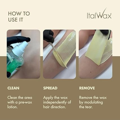 ItalWax white chocolate hard wax beads import UK gentle all skin types removes hair full-body authentic genuine premium brand online shop Low price BD Dhaka