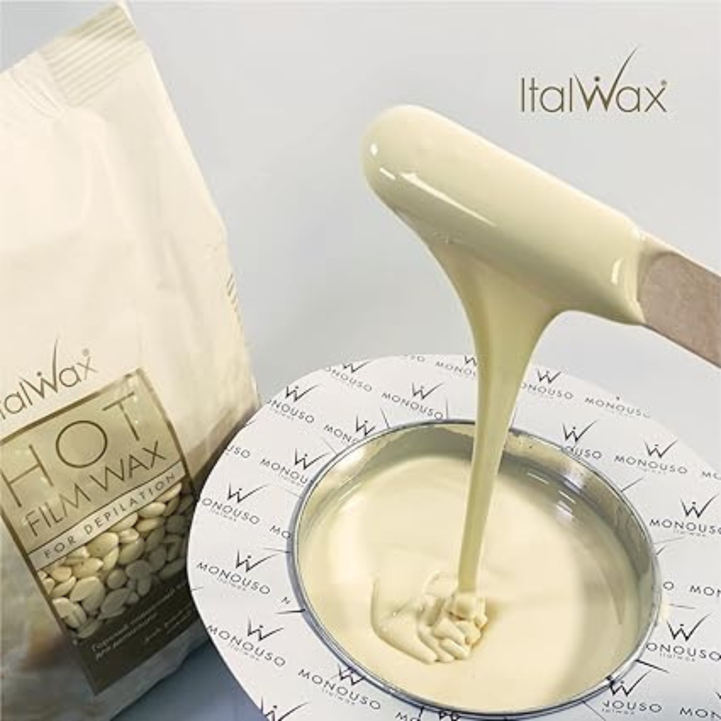 ItalWax white chocolate hard wax beads import UK gentle all skin types removes hair full-body authentic genuine premium brand online shop Low price BD Dhaka
