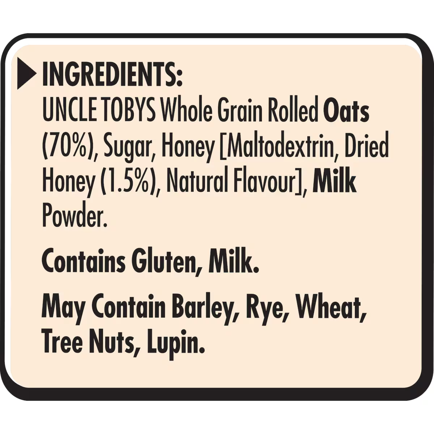 Uncle Tobys Oats Sachets Creamy Honey Breakfast Cereal delicious seed food healthy Protein Halal Best shwapno authentic import Australia low price in Bangladesh Bagerhat Narail