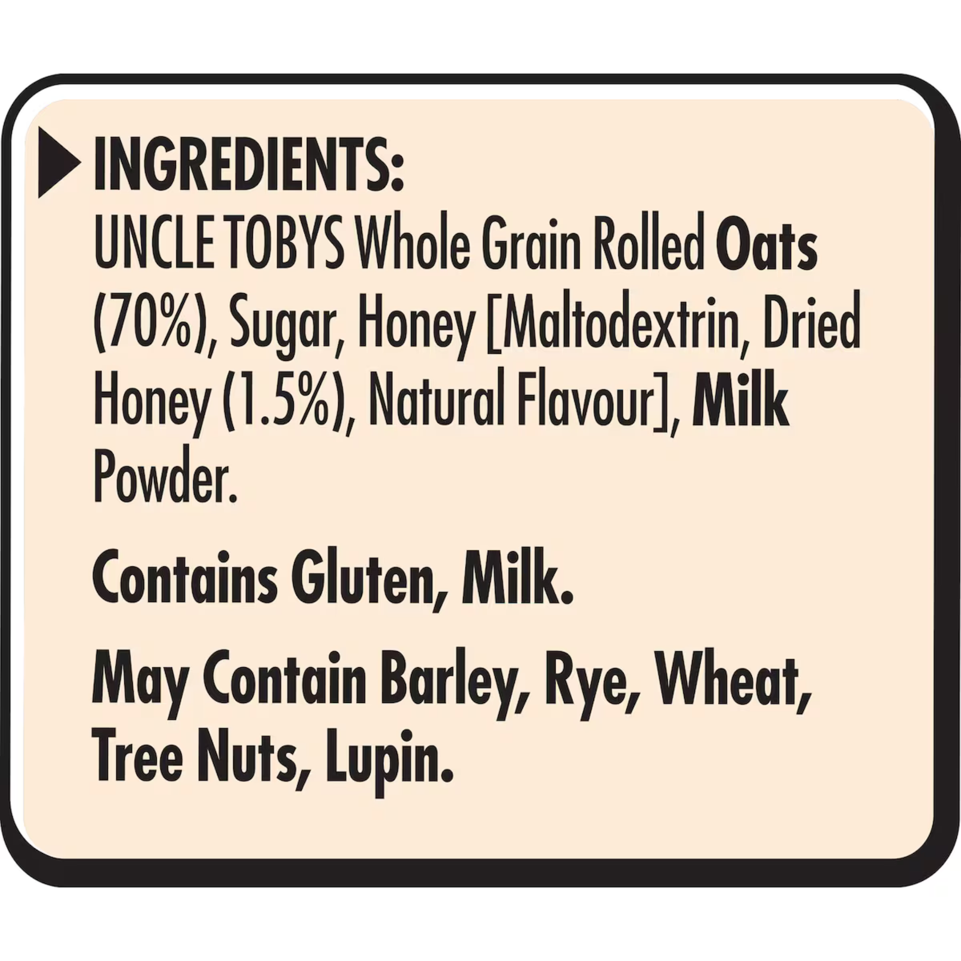 Uncle Tobys Oats Sachets Creamy Honey Breakfast Cereal delicious seed food healthy Protein Halal Best shwapno authentic import Australia low price in Bangladesh Bagerhat Narail