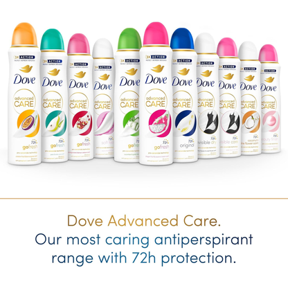 Dove Advanced Care Invisible Dry Anti-perspirant Deodorant Spray 72hour sweat odor protection Best long last fresh scent import perfume premium low price in bd
