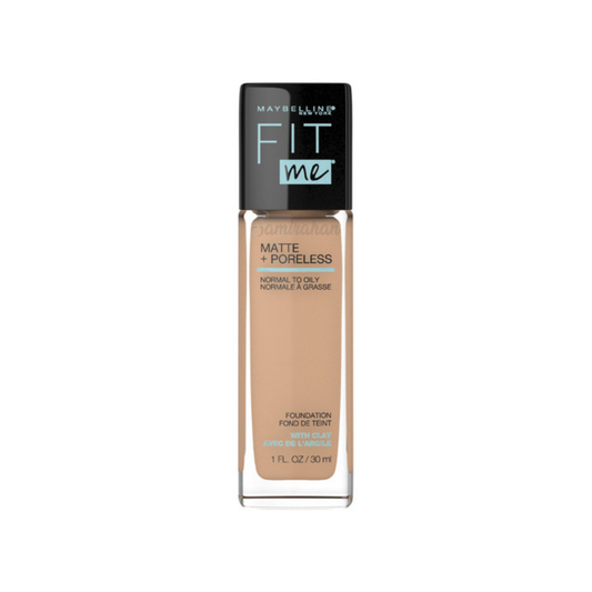 Maybelline Fit Me Matte + Poreless Foundation 230 Natural Buff Chamois Makeup Warm Nature Polished genuine Soft import Best original brand AU style low price bd