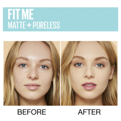 Maybelline Fit Me Matte + Poreless Foundation 230 Natural Buff Chamois Makeup Warm Nature Polished genuine Soft import Best original brand AU style low price bd