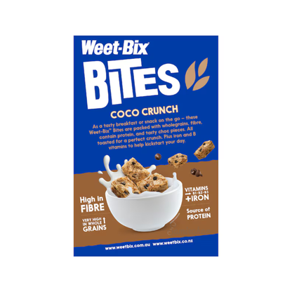 Sanitarium Weet-Bix Bites Coco Crunch Breakfast Cereal protein mix energy Halal healthy corn flakes Best safe import oats AU low price in bd Faridpur Kulaura Beanibazar Chatkhil