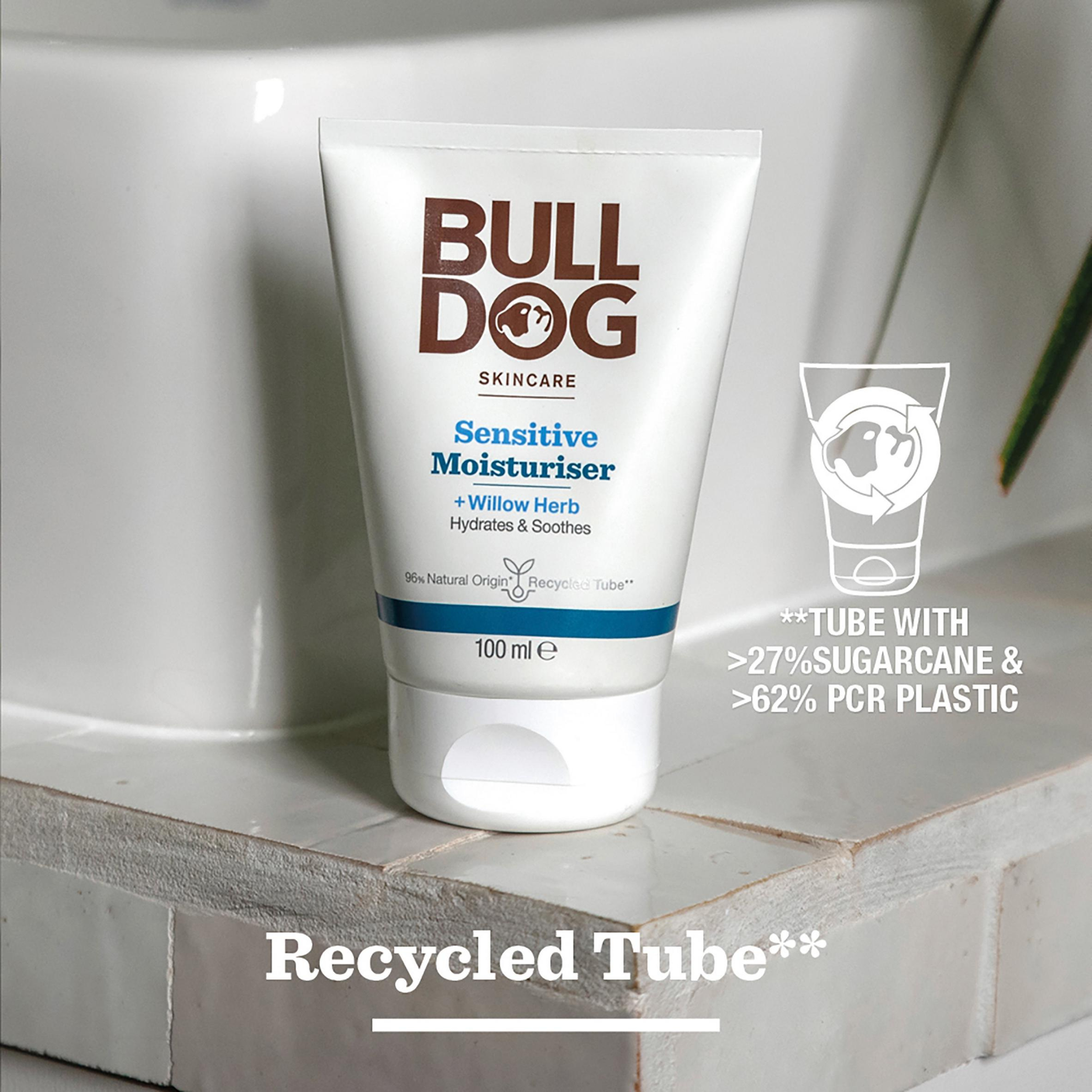 Bulldog Skincare Sensitive Moisturiser Willow Herb Hydrates Soothes Natural Origin Bright comfort Daily dry clean Sensitive smooth Best import UK low price bd