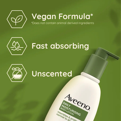 Aveeno Daily Moisturising Body Lotion nourishes normal dry  sensitive skincare natural Best bright protect import UK authentic genuine soft body low price in BD