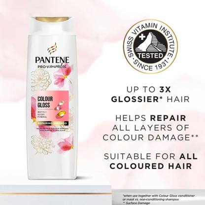 Pantene Pro-V Miracles Colour Biotin + Gloss Mineral Repair hair Best growth shine foreign dandruff genuine authentic import loss damag sculp low price BD Dhaka