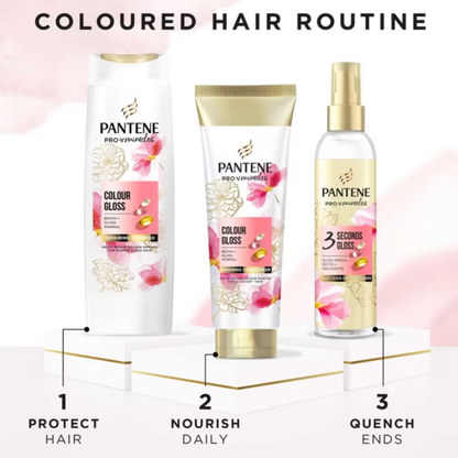 Pantene Pro-V Miracles Colour Biotin + Gloss Mineral Repair hair Best growth shine foreign dandruff genuine authentic import loss damag sculp low price BD Dhaka