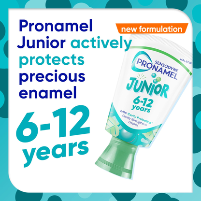 Sensodyne Pronamel Cavity Protection Junior 6-12 Years Toothpaste UK Sensitive Mint Teeth  Best genuine real import premium safe health dental cheap price in bd