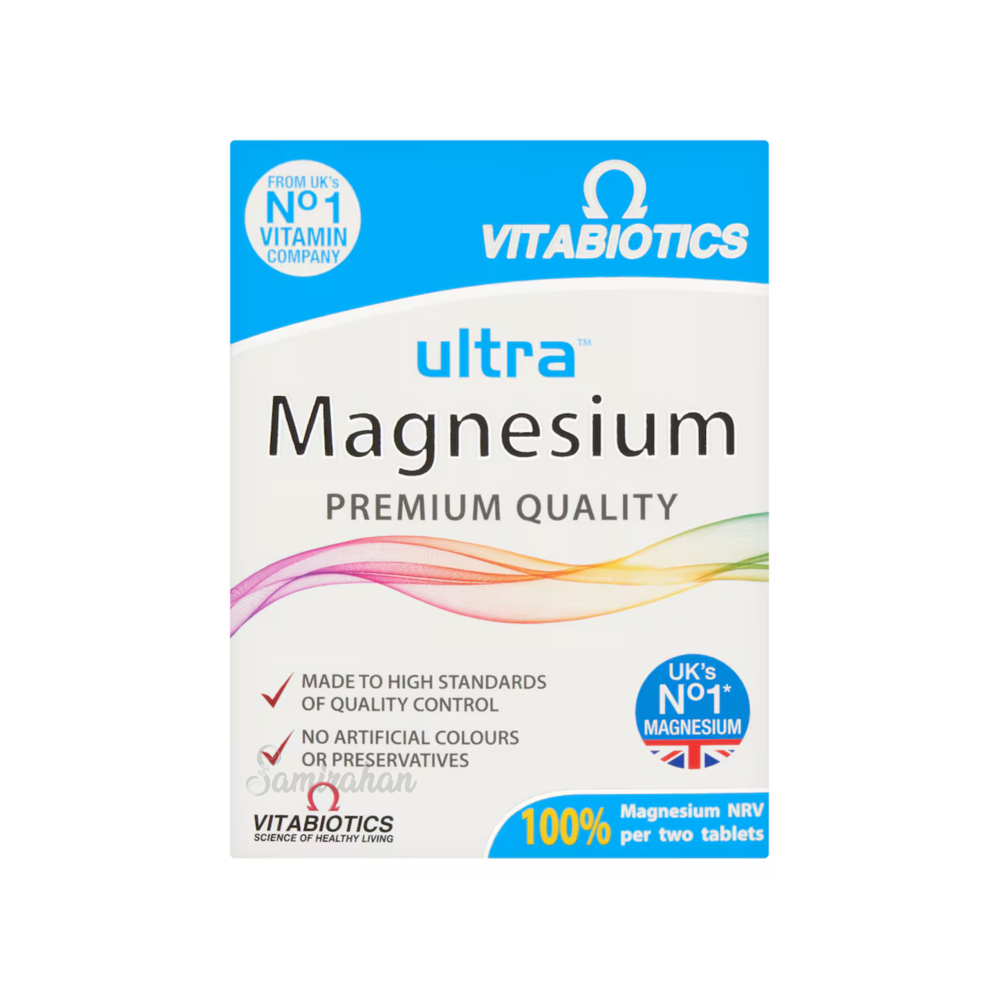 Vitabiotics Ultra Magnesium food supplement tablet Vegan energy support vitamin premium brand authentic import original Best UK healthcare low price in bd Dhaka