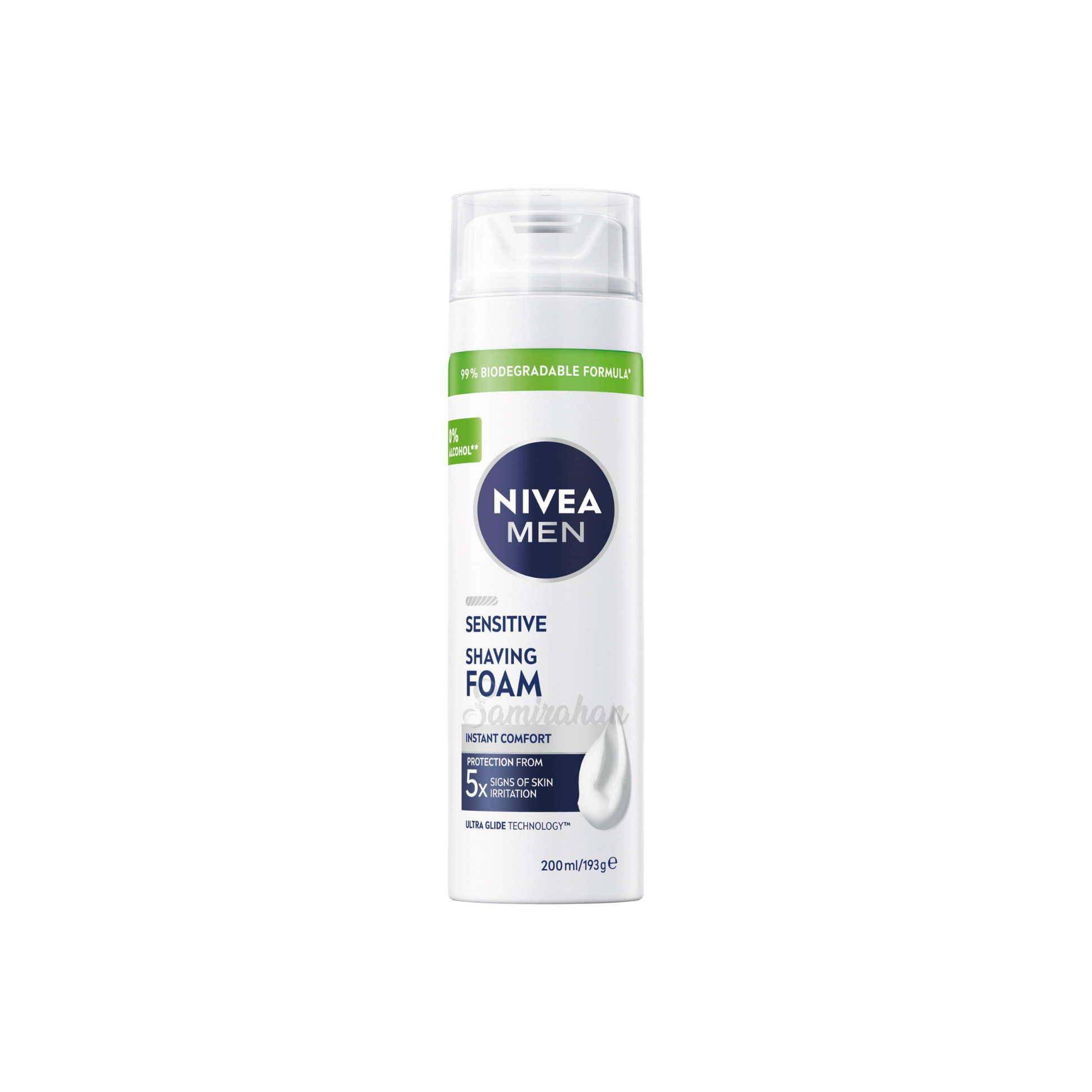 Nivea Men Sensitive Shave Foam 0% Alcohol comfortable skin Best import foreign authentic genuine safe original brand quality male hygiene UK low price in bd