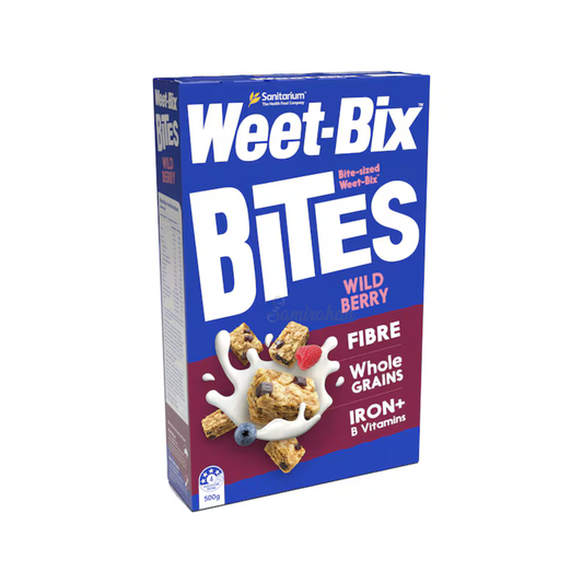 Sanitarium Weet-Bix Bites Wild Berry Breakfast Cereal Protein Idea Energy Halal healthy corn flakes Snack Best authentic import oats Australia low price in bd Rangpur Joypurhat Patuakhali
