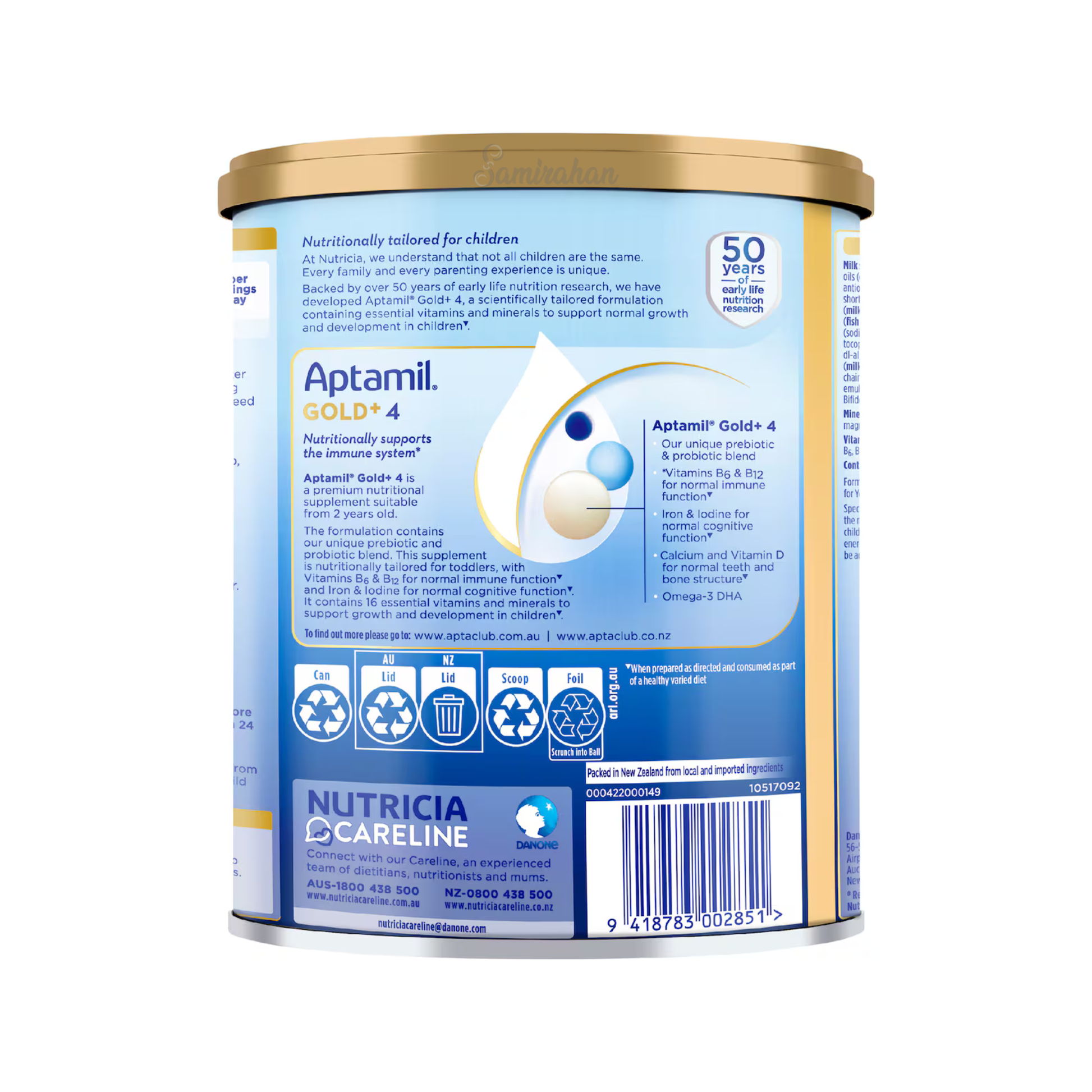 Aptamil Gold+ Stage 4 nutrition premium baby milk formula infant growth development health feeding food natural cow breast organic Best Imported low price in BD