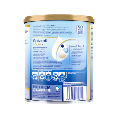 Aptamil Gold+ Stage 4 nutrition premium baby milk formula infant growth development health feeding food natural cow breast organic Best Imported low price in BD