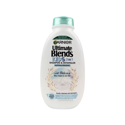 Garnier Ultimate Blends Kids 2-in-1 Shampoo Detangler Frozen Oat Delicacy hair shine Best sculp import original protect genuine premium UK low price bd Dhaka