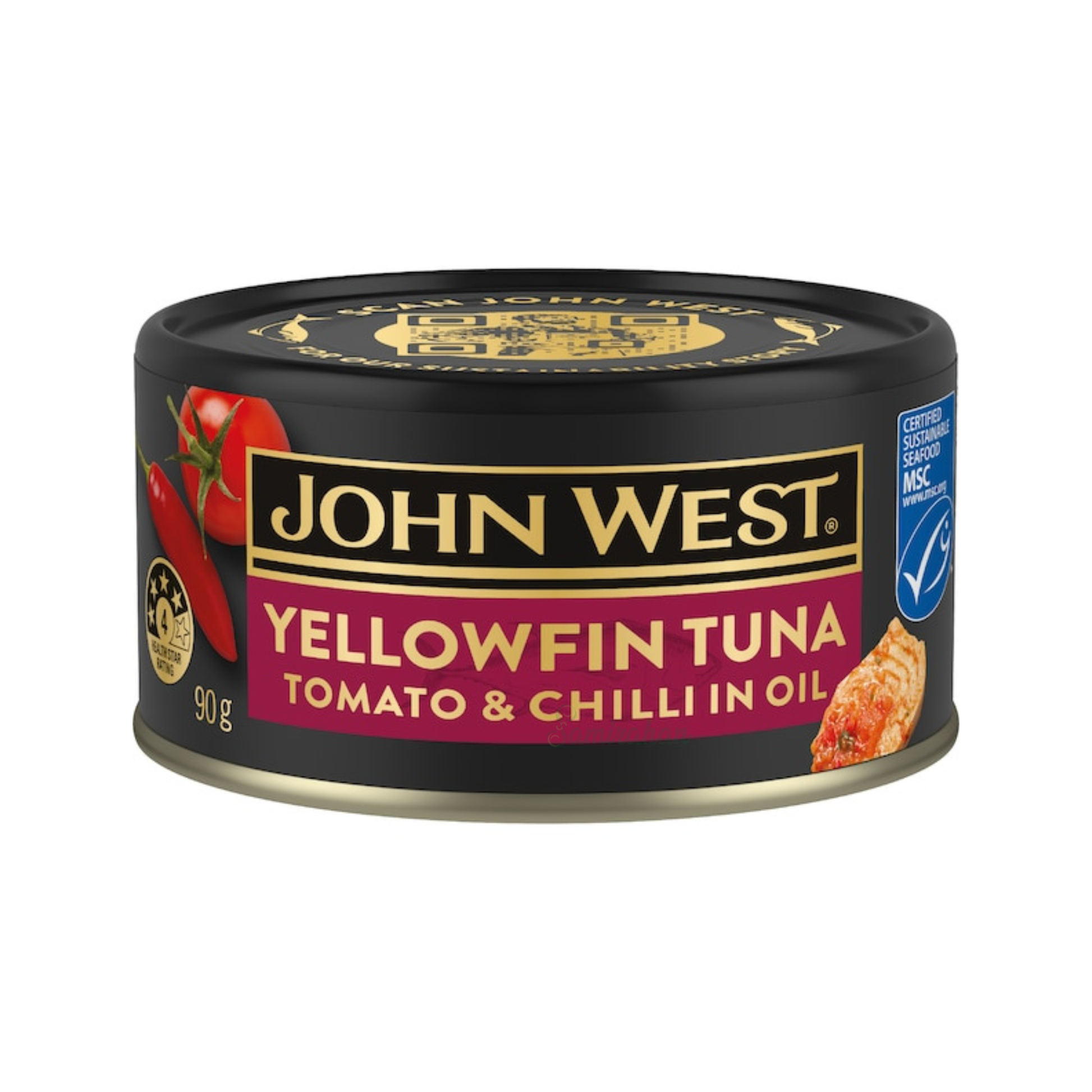 John West Yellowfin Tuna Tomato Chilli Oil Omega snacks protein spicy Health Best authentic Thai premium seafood fish price BD Chattogram Hathazari Tungipara
