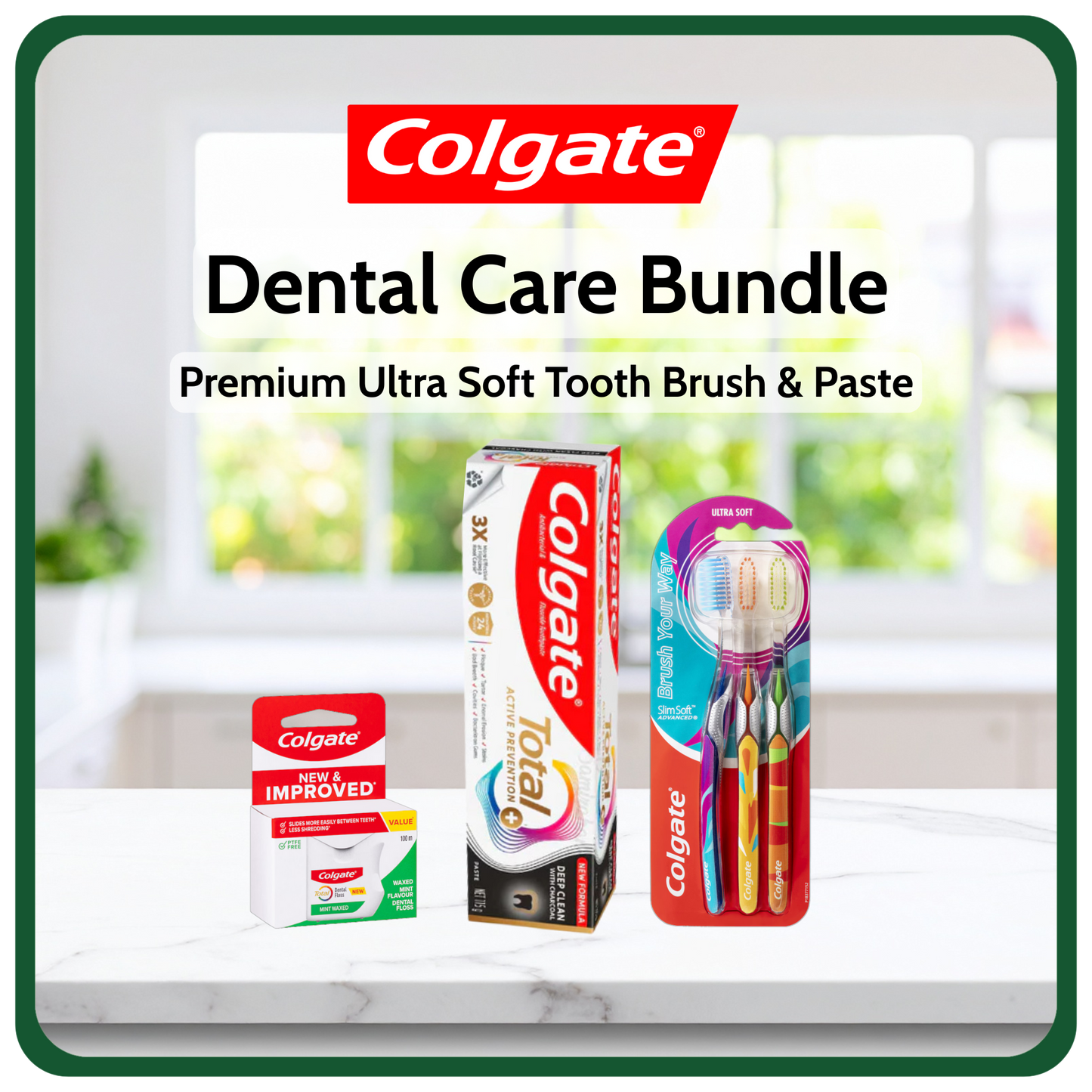 Colgate Total Complete Oral Care Trio Bundle (Australia) 1 Set