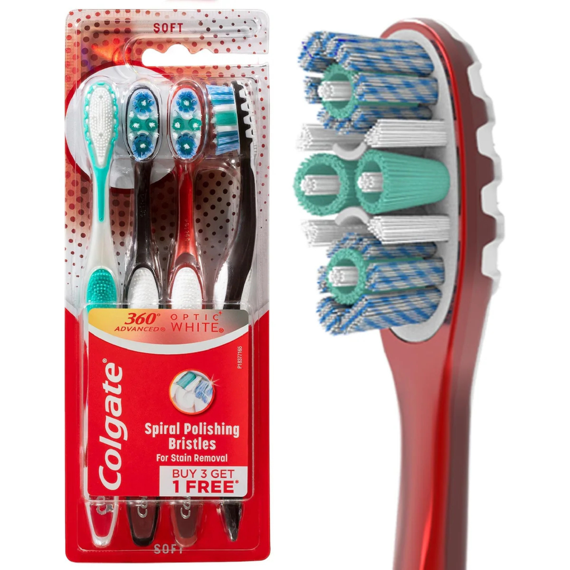 Colgate 360 Advanced Optic White Toothbrush Medium cleaning smoothly germ teeth Best original imported Australia premium dentalcare health cheap price in BD Shanti Nagar Savar Nawabganj Dohar Banaripara Bakerganj