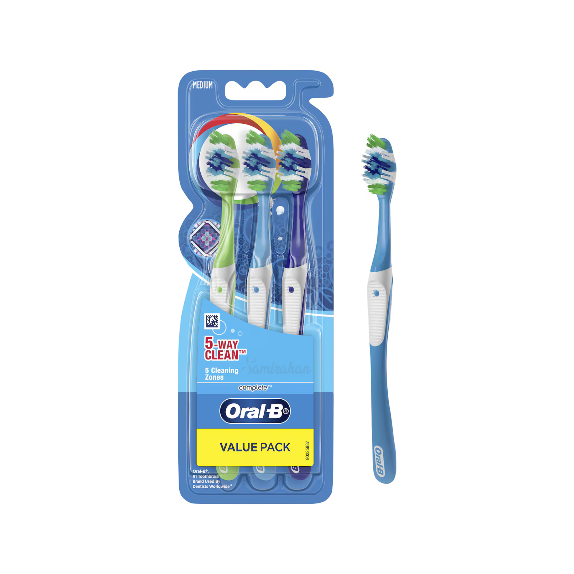 Oral B Toothbrush Advantage Complete 5 Way cleaning smoothly easy germ deeper teeth Best original imported Australia premium dentalcare health cheap price in BD Aminbazar Gabtali Adabar Mohammadpur Shewrapara Kazipara Jatra Bari Gandaria