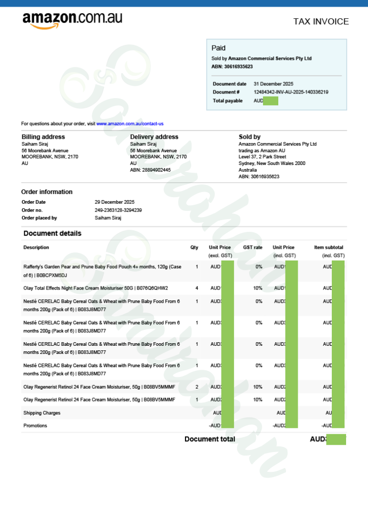Nestle Cerelac Oats & Wheat With Prune Baby Cereal From 6 Months (Australia) 200g