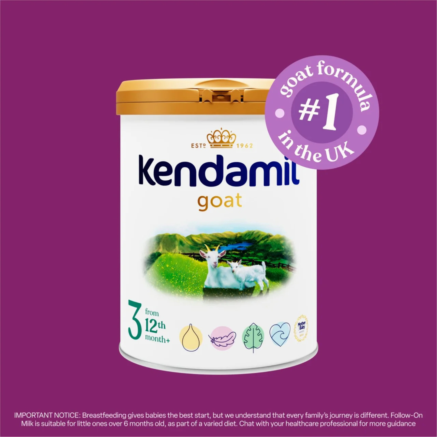 Kendamil Goat Toddler Milk Powder Formula Stage 3 From 12-36 Months grass fed authentic Import UK British bone health growth quality baby food cheap price in BD Bagerhat Chuadanga Jhenaidah Lalbagh New Market Azimpur Nilkhet Chawkbazar Puran Dhaka Naya Bazar Tatibazar Luxmi Bazar Tipu Sultan Road Siddique Bazar Tikatuly Motijheel Nawabpur Kaptan Bazar