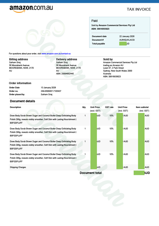 Dove Exfoliating Body Polish Brown Sugar & Coconut Butter Moisturizing Cream (Australia) 298g
