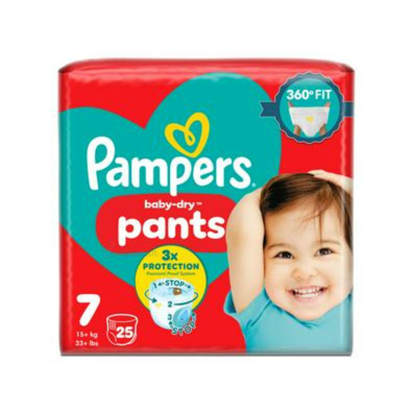 Pampers 3X Protection Baby Dry Nappy Pants Boys Girls 7 Size 15kg UK comfort authentic premium brand online shop Fit soft easy Best genuine diaper low price bd Narayanganj Munshiganj Gazipur Salimullah Road Mohammadpur Dhanmondi Gulshan