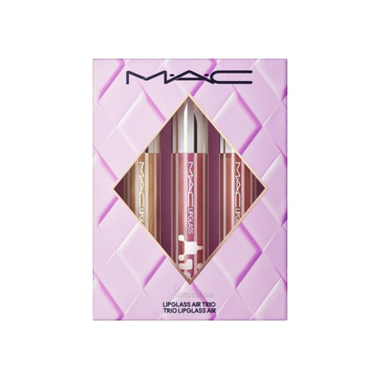 MAC Gloss Enthusiast Lipglass Air Trio Set Silky Lipstick authentic genuine premium beauty weeding bride parlor long lasting UK import makeup style price in bd Shanti Nagar Savar Nawabganj Dohar Banaripara Bakerganj