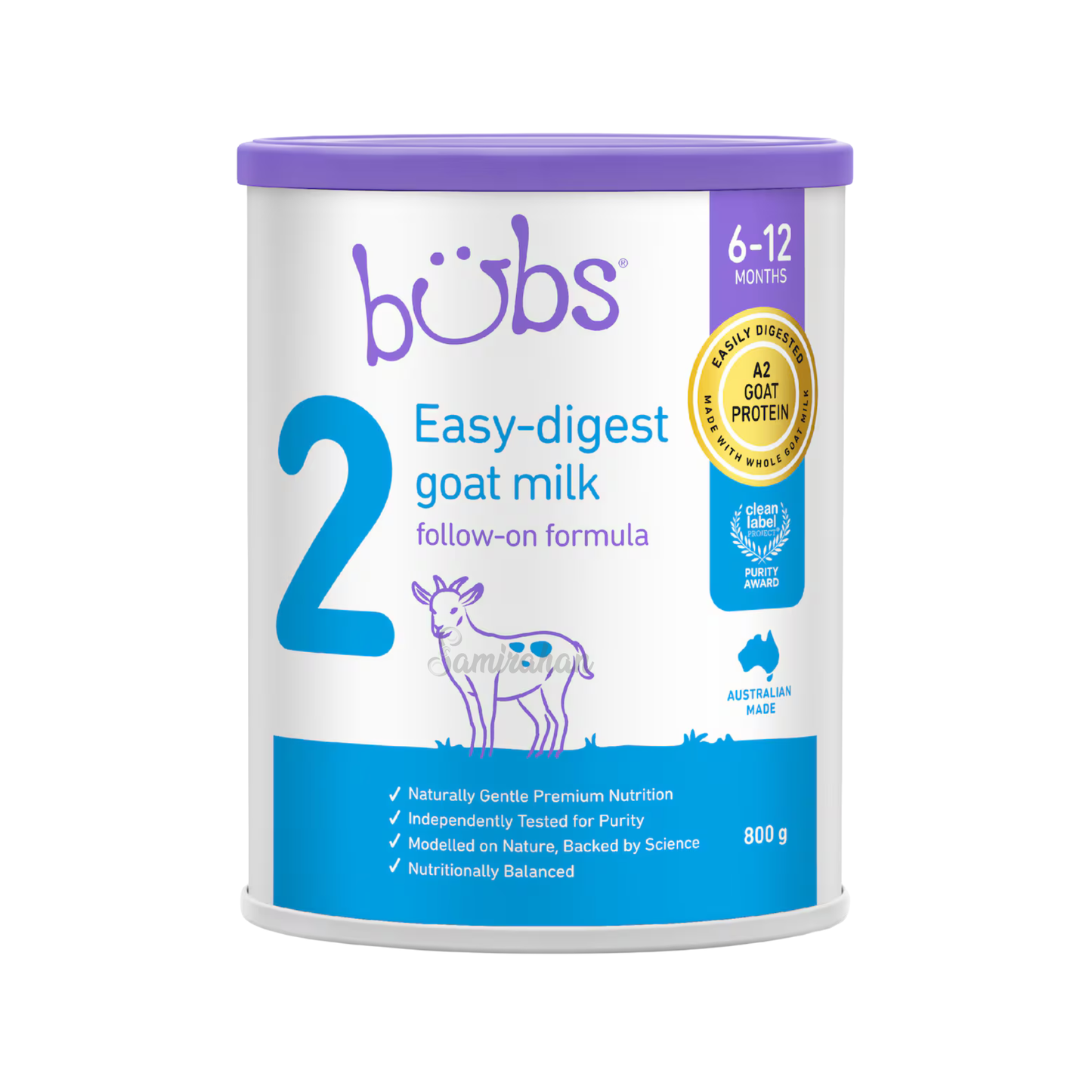  Bubs Easy-digest Goat Milk Baby follow-on formula Powder nutrition premium genuine health feeding food natural growth breast organic AU Imported low price in BD Lactogen Kabrita Nannycare Biomil Woolworths Shanti Nagar Savar Nawabganj Dohar Banaripara Bakerganj