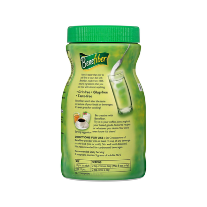 Benefiber Natural Fibre Supplement Taste-Free Powder Support Healthy Digestion multi psyllium Cholesterol clean gut Premium genuine import authentic price in BD Notun Bazar Vatara Baridhara Nadda Pallabi Farmgate Motijheel Golapbag 