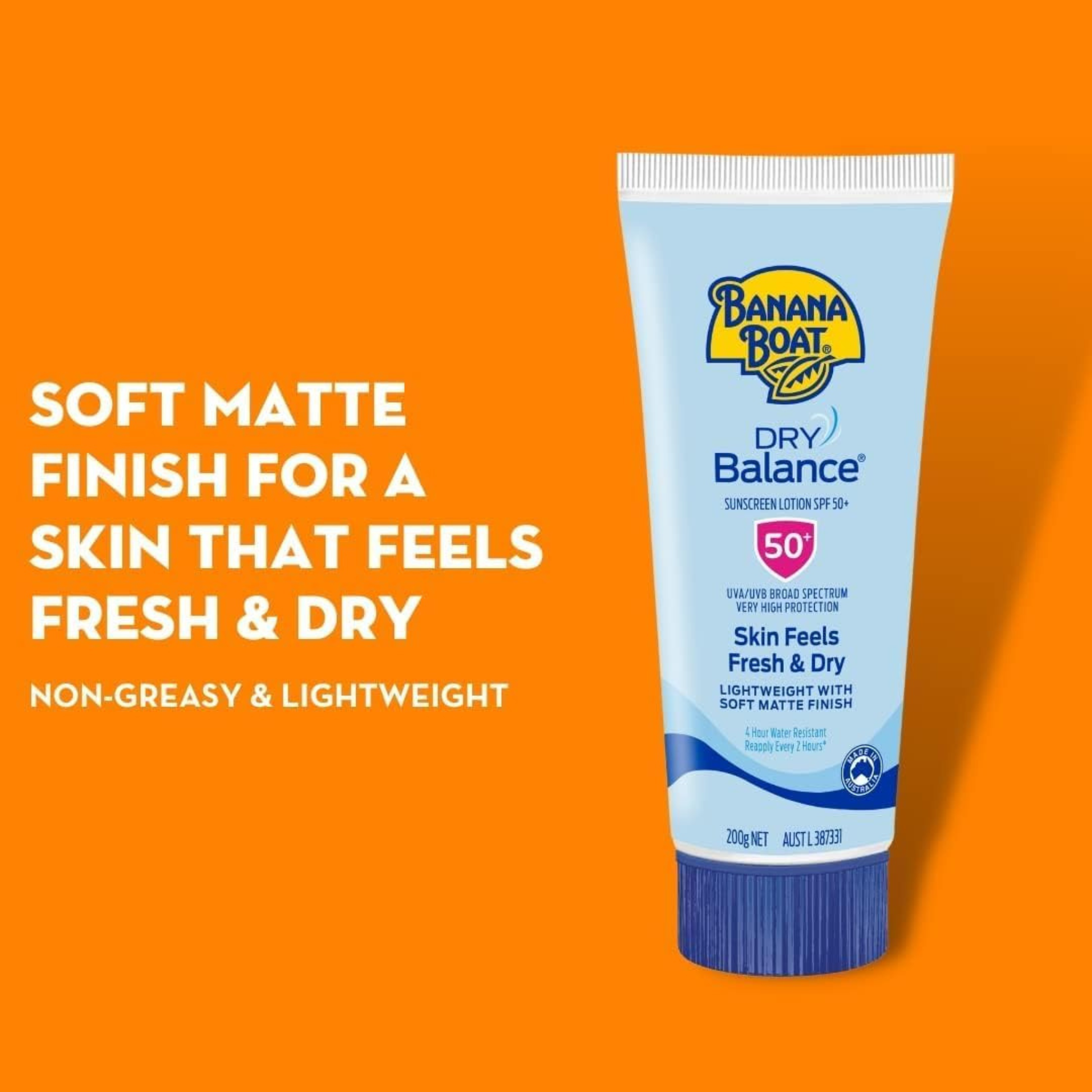 Banana Boat Dry Balance Sunscreen Lotion SPF 50+ Skin Feels Fresh & Dry Best import AU genuine authentic premium skincare online beauty low price in Dhaka BD Basundhara Residential Area Banani Super Market Mirpur Tongi Kurmitola