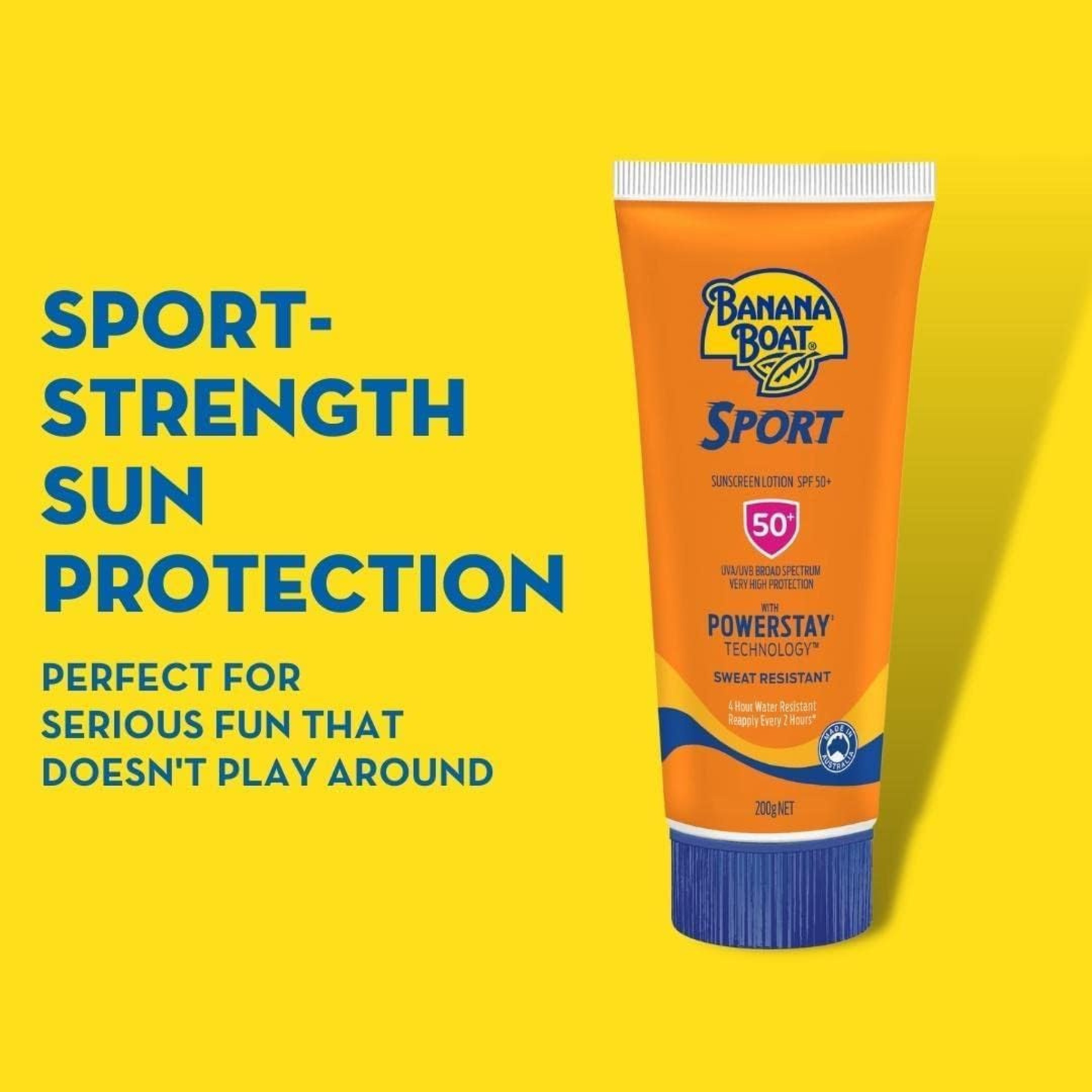 Banana Boat Sport Sunscreen Lotion SPF 50+ Sweat Resistant sports Best import AU genuine authentic premium skincare online shop beauty low price in Dhaka BD Khilkhet Nikunja Kuril Mohakhali DOHS Kalabagan Dhanmondi Keraniganj Shonir Akhra Sayedabad Wari Lalbagh Tejgaon Niketan DNCC Badda Rupnagar 