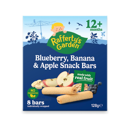 Rafferty’s Garden Blueberry, Banana & Apple Snack Bars Food Pouch little hands self-feeding toddler Best import authentic premium snack healthy low price in BD Notun Bazar Vatara Baridhara Nadda Pallabi Farmgate Motijheel Golapbag