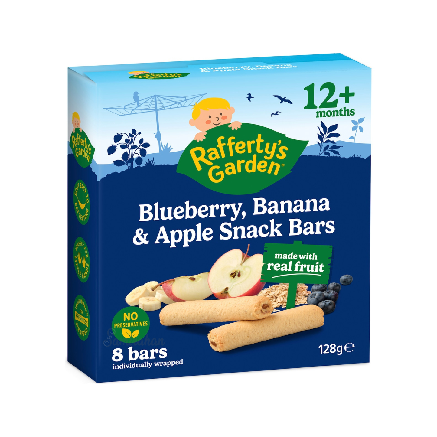 Rafferty’s Garden Blueberry, Banana & Apple Snack Bars Food Pouch little hands self-feeding toddler Best import authentic premium snack healthy low price in BD Khilkhet Nikunja Kuril Mohakhali DOHS Kalabagan Dhanmondi Keraniganj